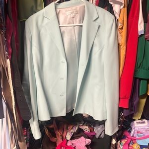 Light teal women’s Pant suit